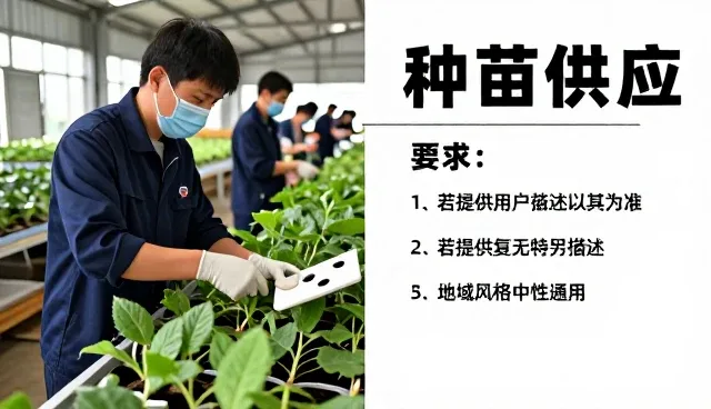 种苗供应应用范围不断扩大